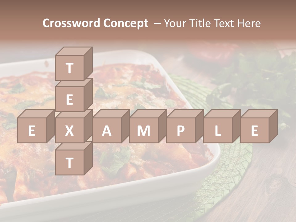 Fresh Cuisine Tortilla PowerPoint Template