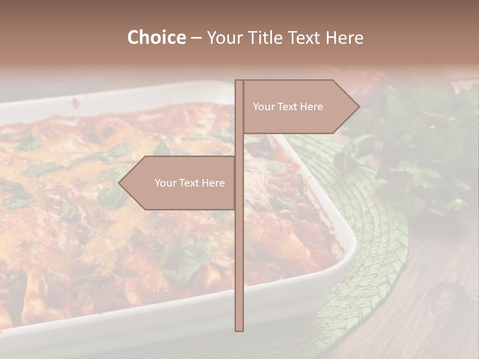 Fresh Cuisine Tortilla PowerPoint Template