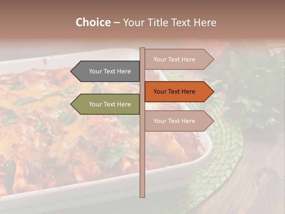 Fresh Cuisine Tortilla PowerPoint Template