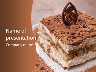 Slice Sweet Luxury PowerPoint Template
