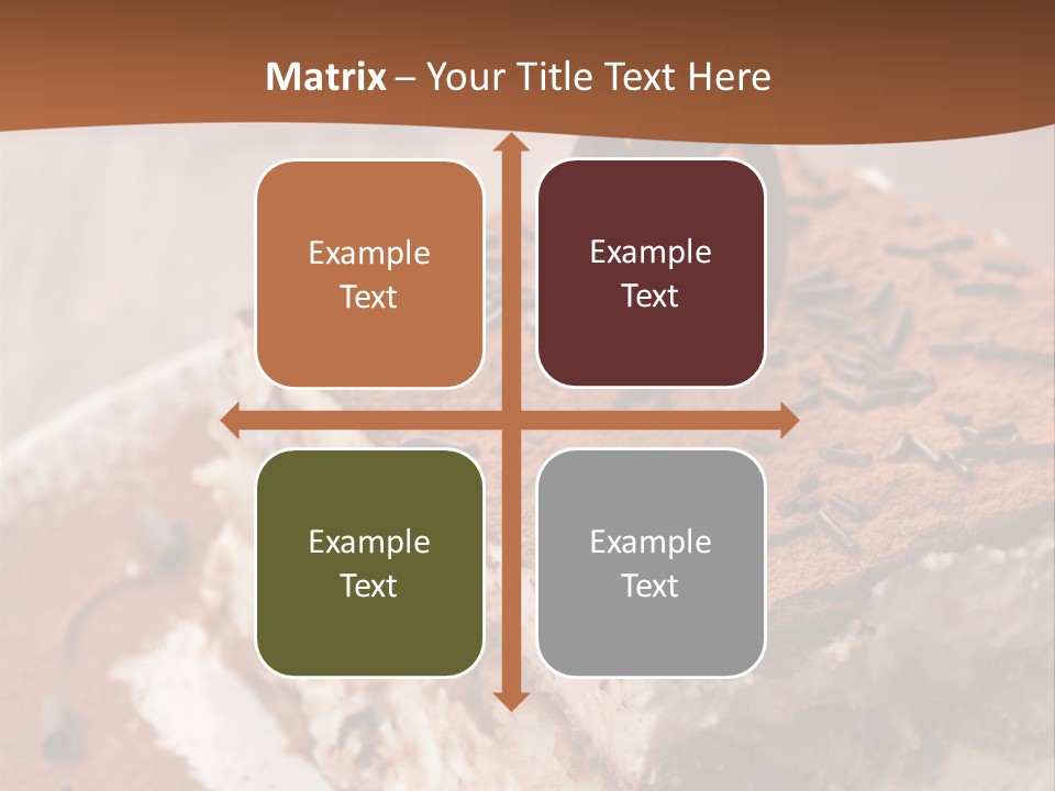 Slice Sweet Luxury PowerPoint Template