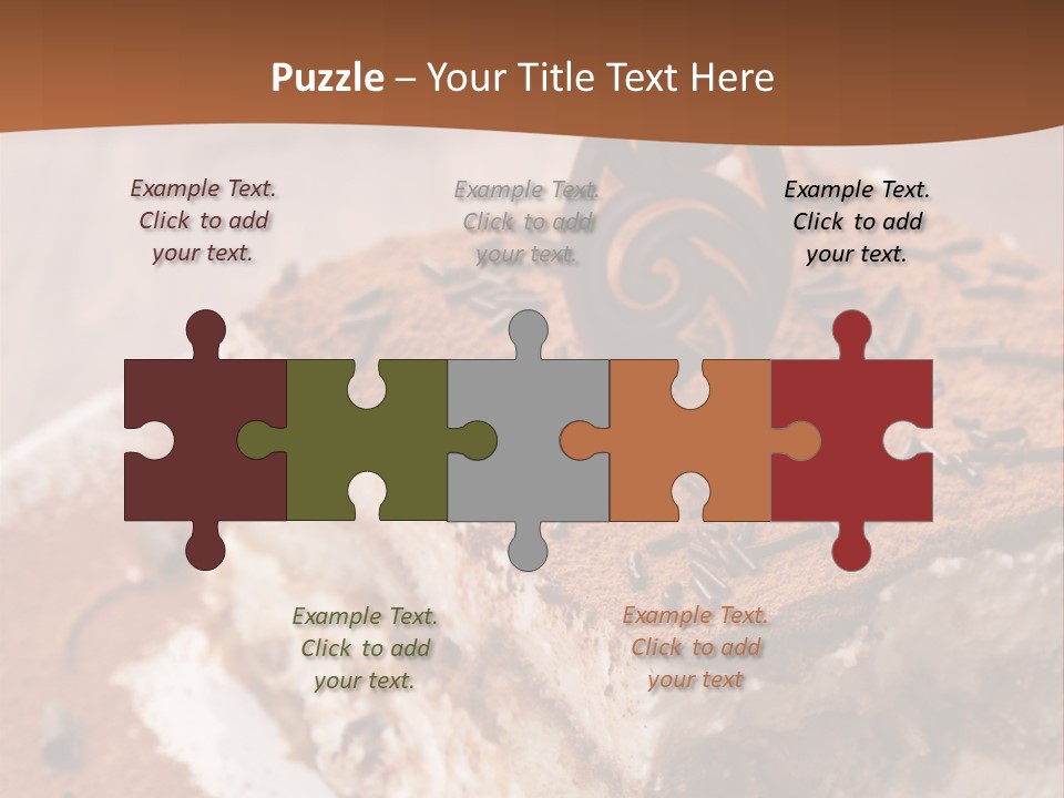 Slice Sweet Luxury PowerPoint Template