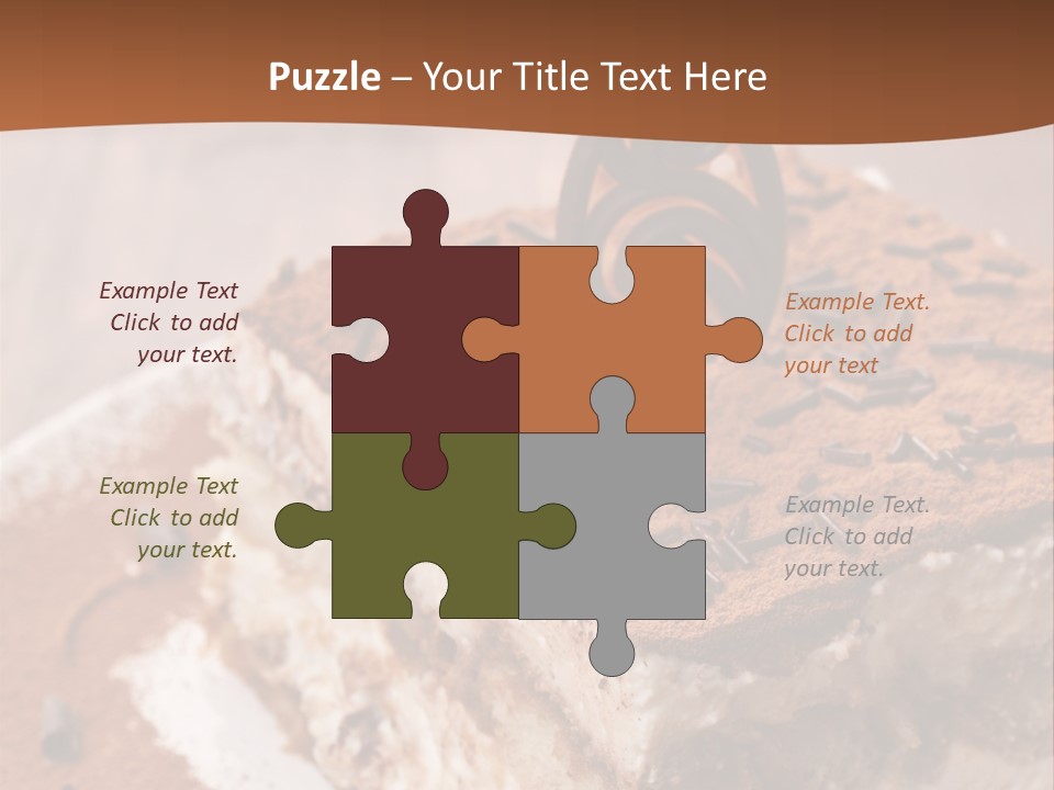 Slice Sweet Luxury PowerPoint Template