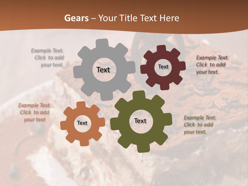 Slice Sweet Luxury PowerPoint Template