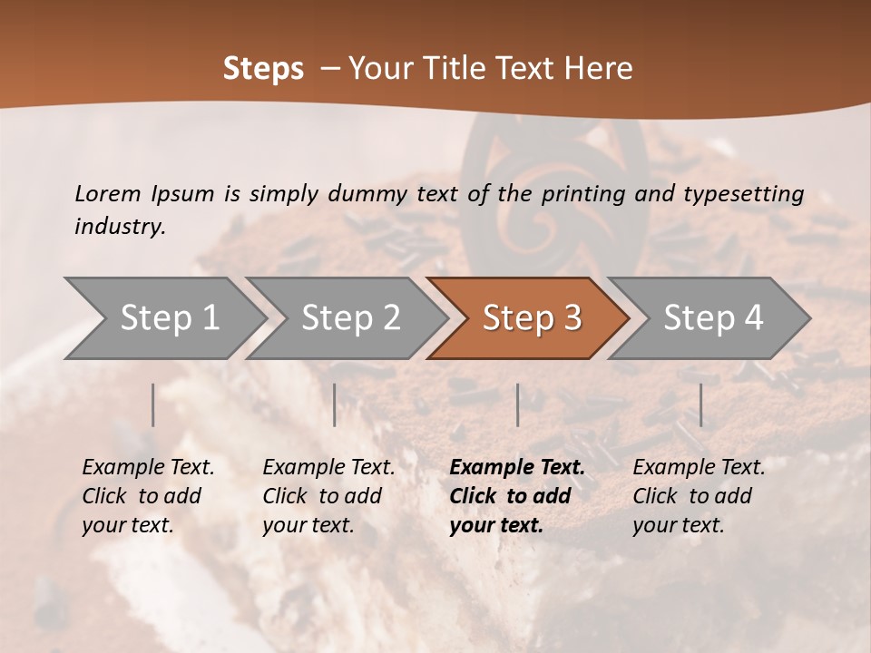 Slice Sweet Luxury PowerPoint Template