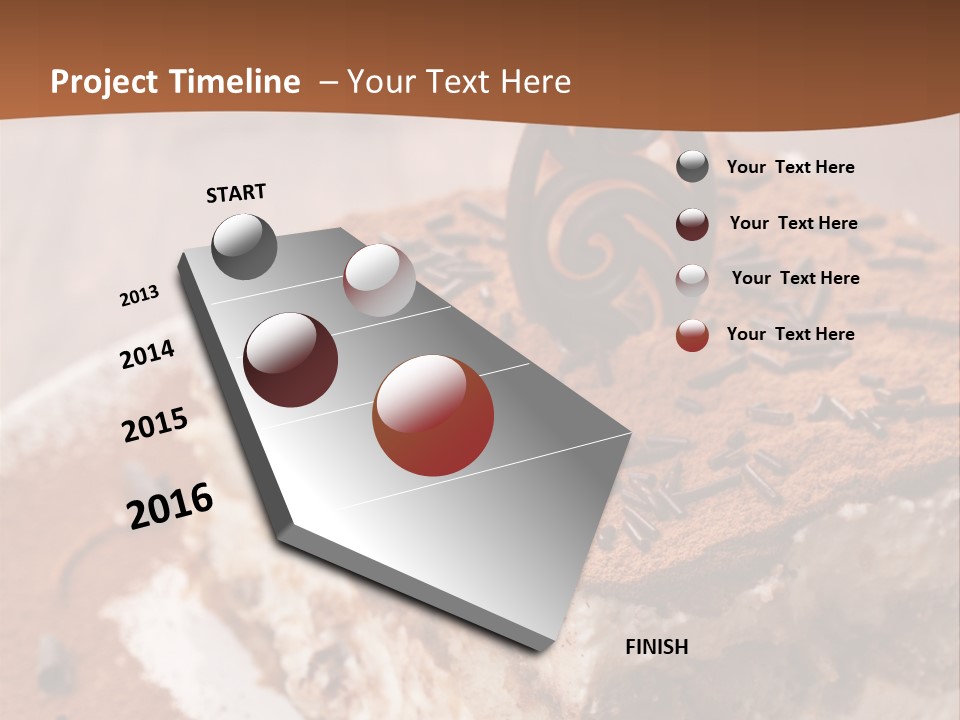 Slice Sweet Luxury PowerPoint Template
