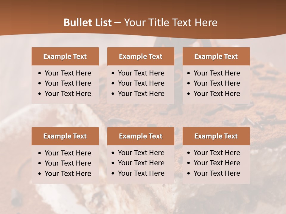 Slice Sweet Luxury PowerPoint Template