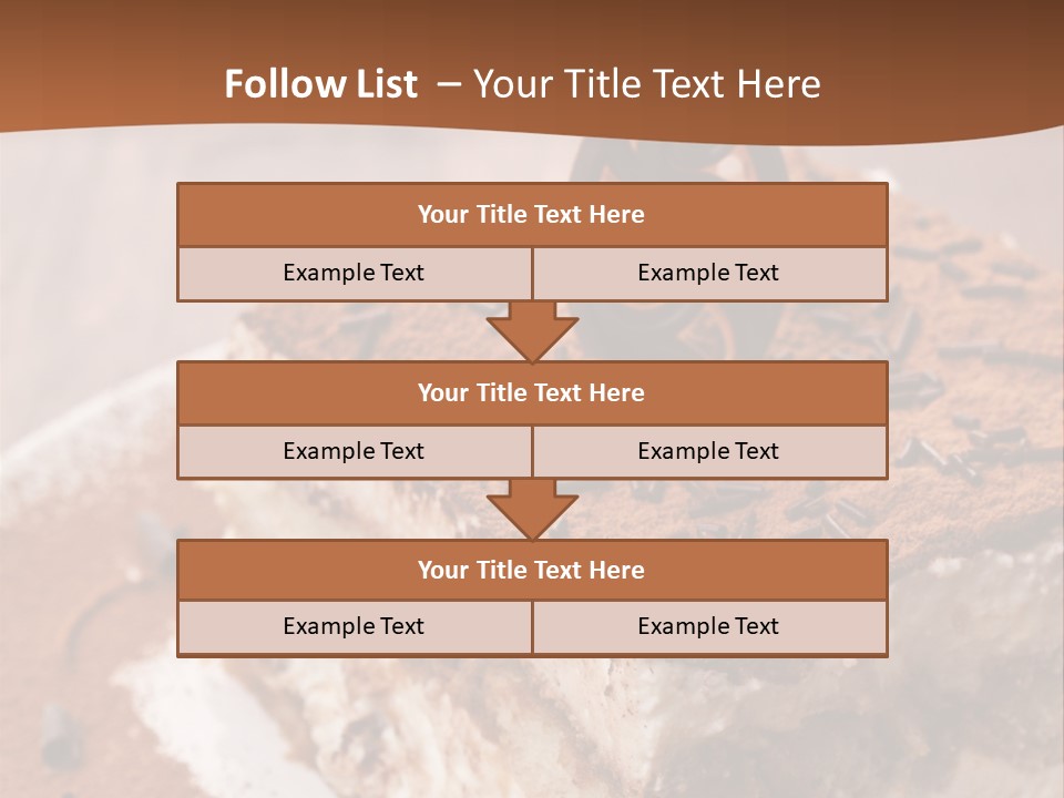 Slice Sweet Luxury PowerPoint Template