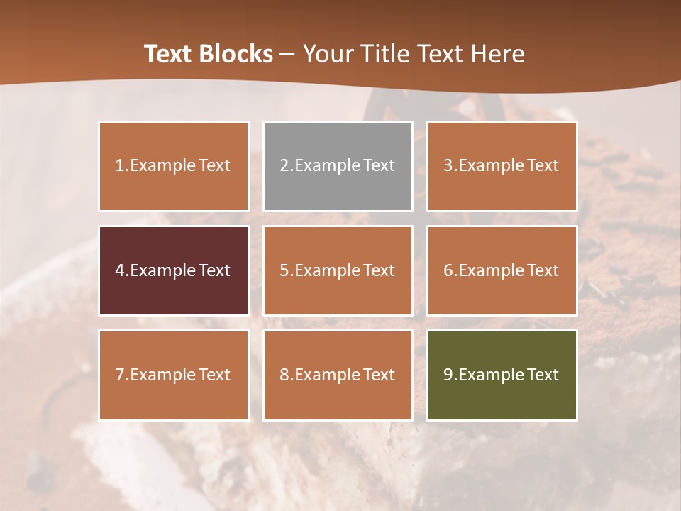 Slice Sweet Luxury PowerPoint Template
