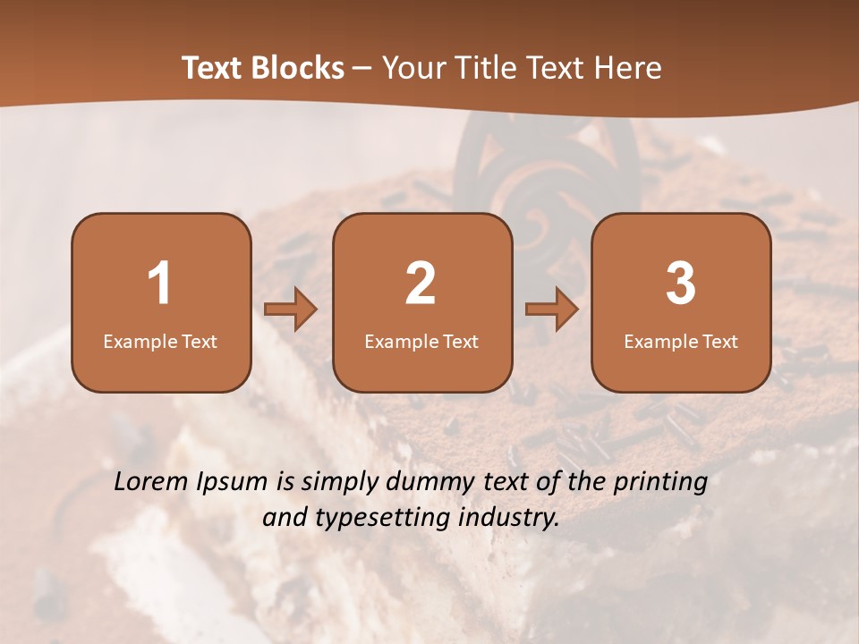 Slice Sweet Luxury PowerPoint Template