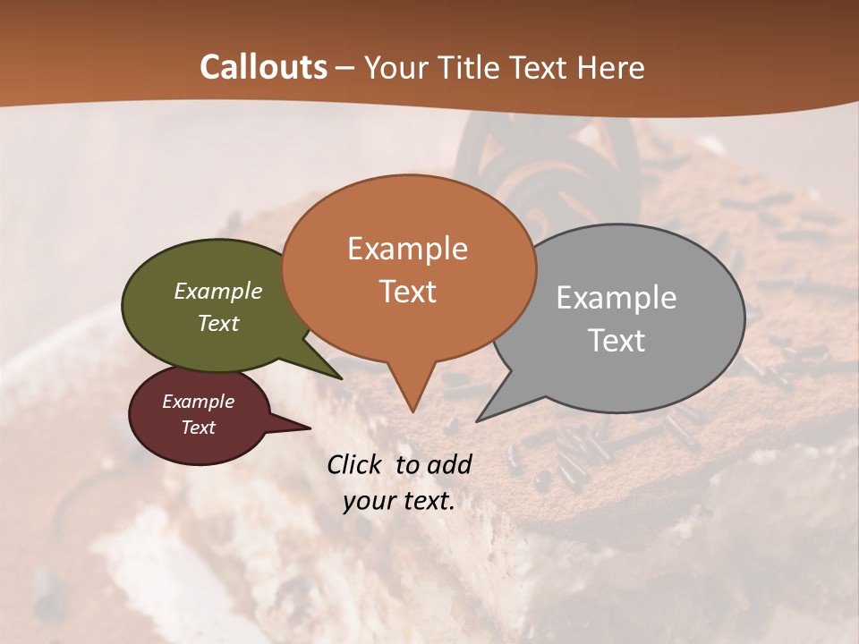Slice Sweet Luxury PowerPoint Template