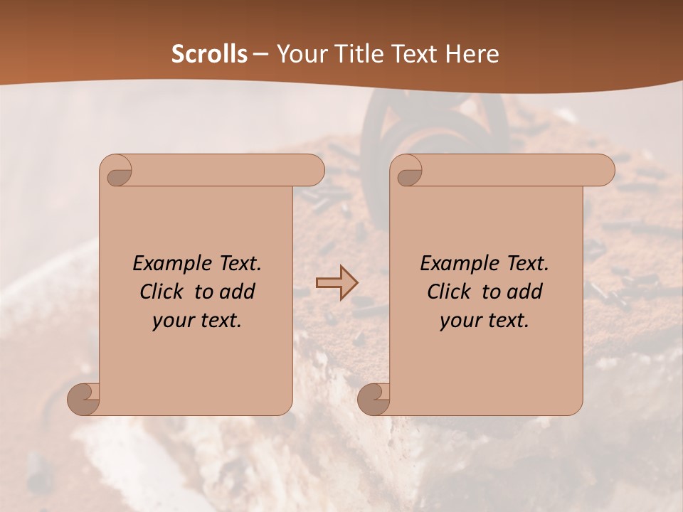 Slice Sweet Luxury PowerPoint Template