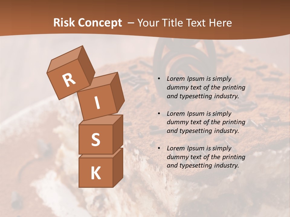 Slice Sweet Luxury PowerPoint Template