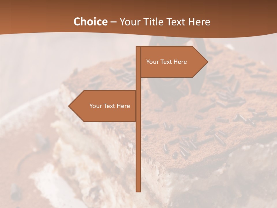 Slice Sweet Luxury PowerPoint Template