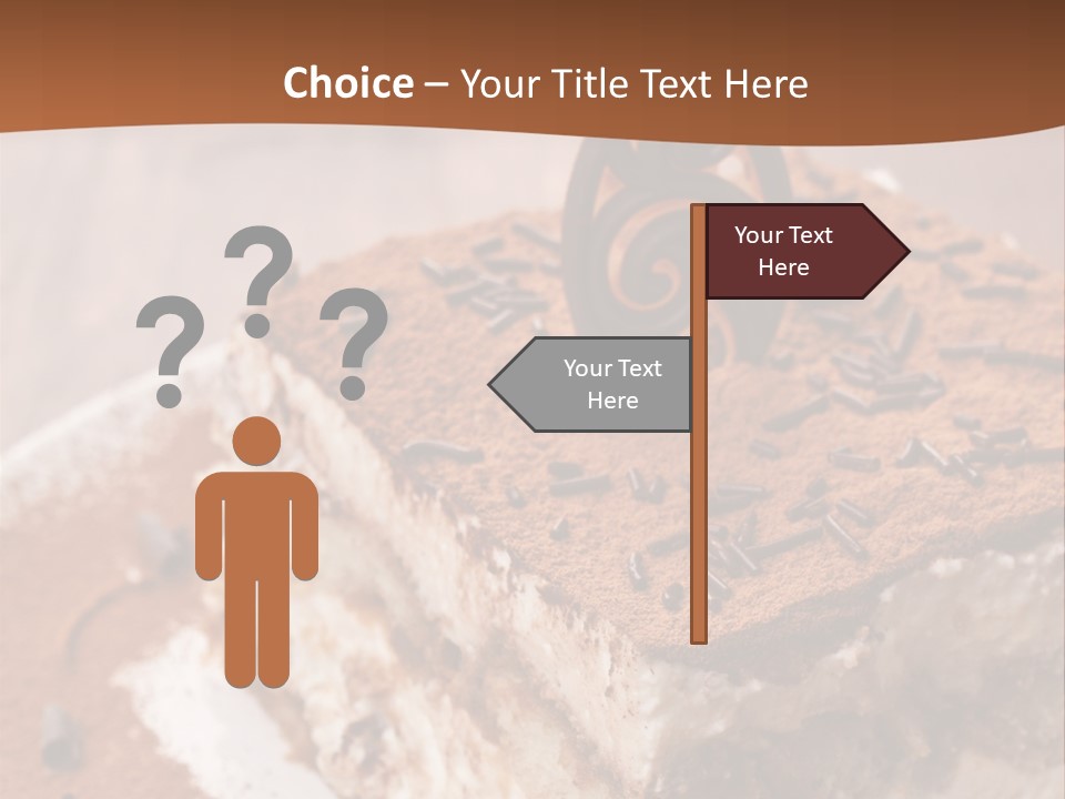 Slice Sweet Luxury PowerPoint Template