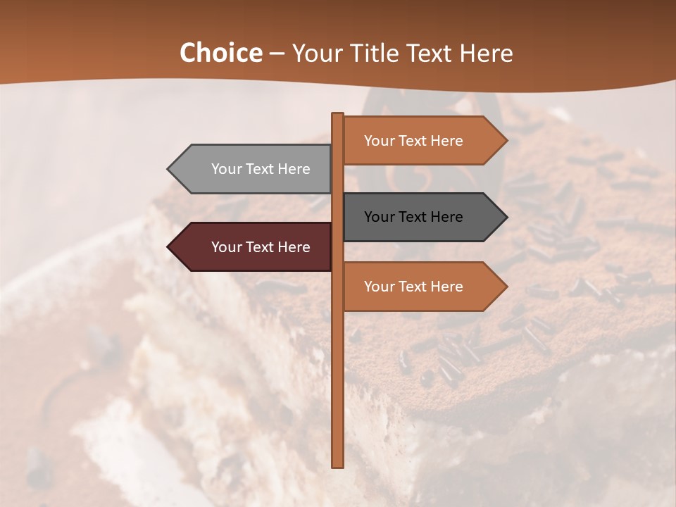 Slice Sweet Luxury PowerPoint Template