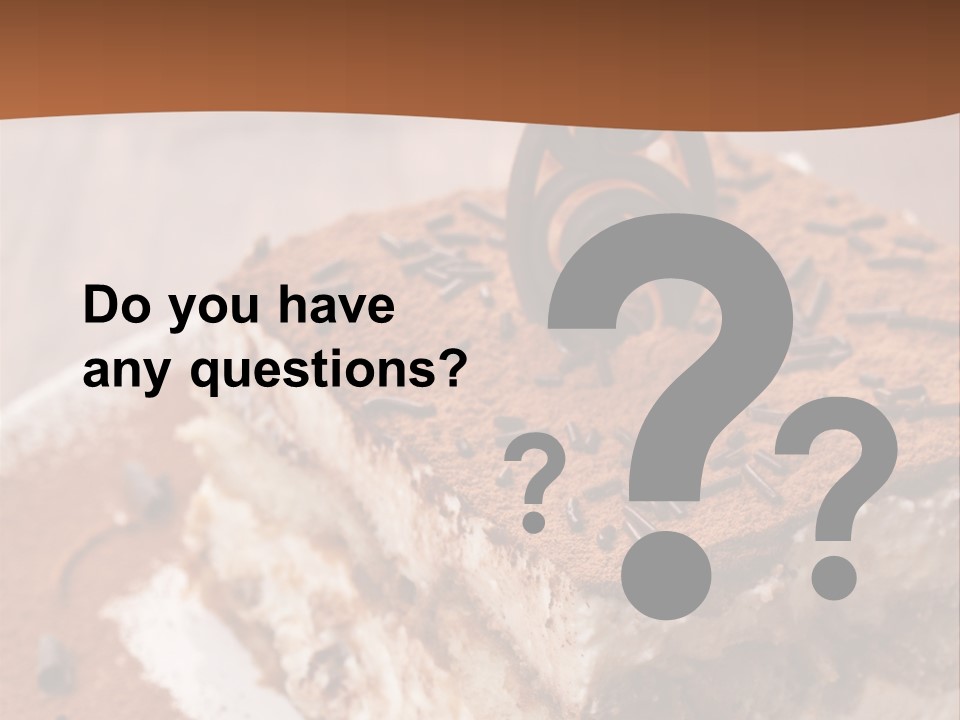 Slice Sweet Luxury PowerPoint Template