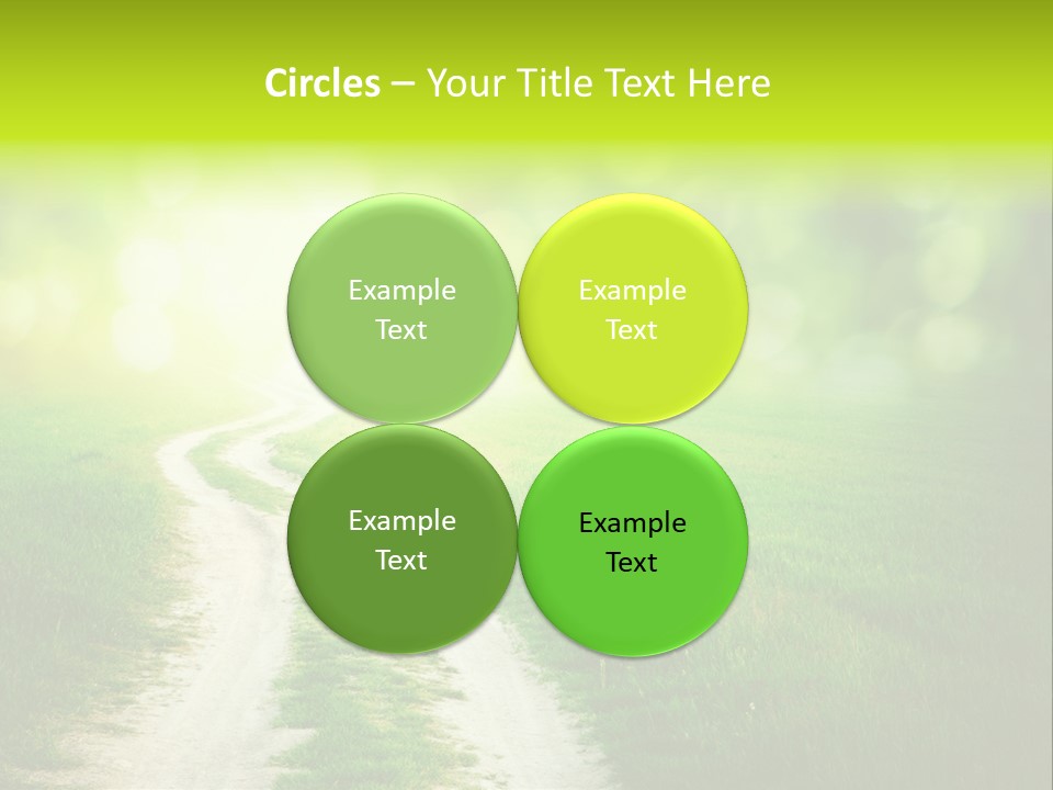 Nature Pasture Outdoors PowerPoint Template