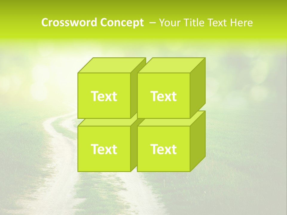 Nature Pasture Outdoors PowerPoint Template