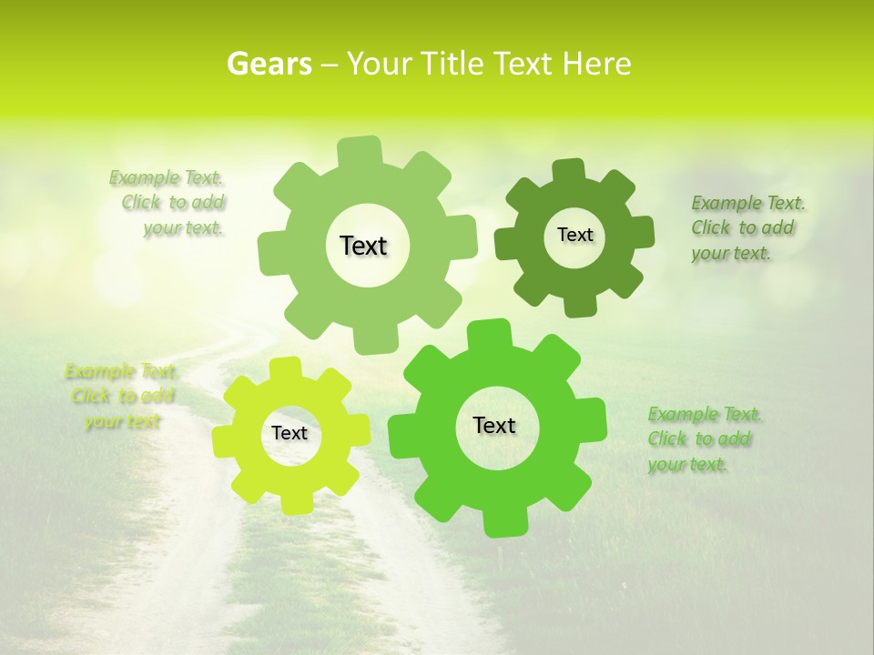 Nature Pasture Outdoors PowerPoint Template