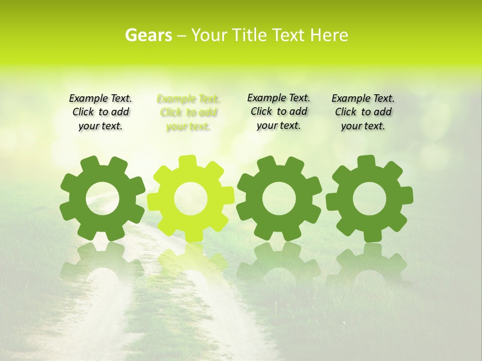 Nature Pasture Outdoors PowerPoint Template