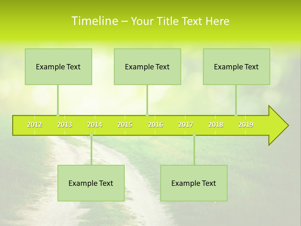 Nature Pasture Outdoors PowerPoint Template