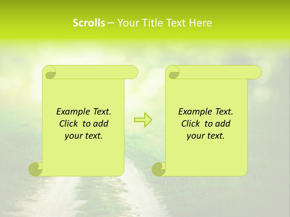 Nature Pasture Outdoors PowerPoint Template