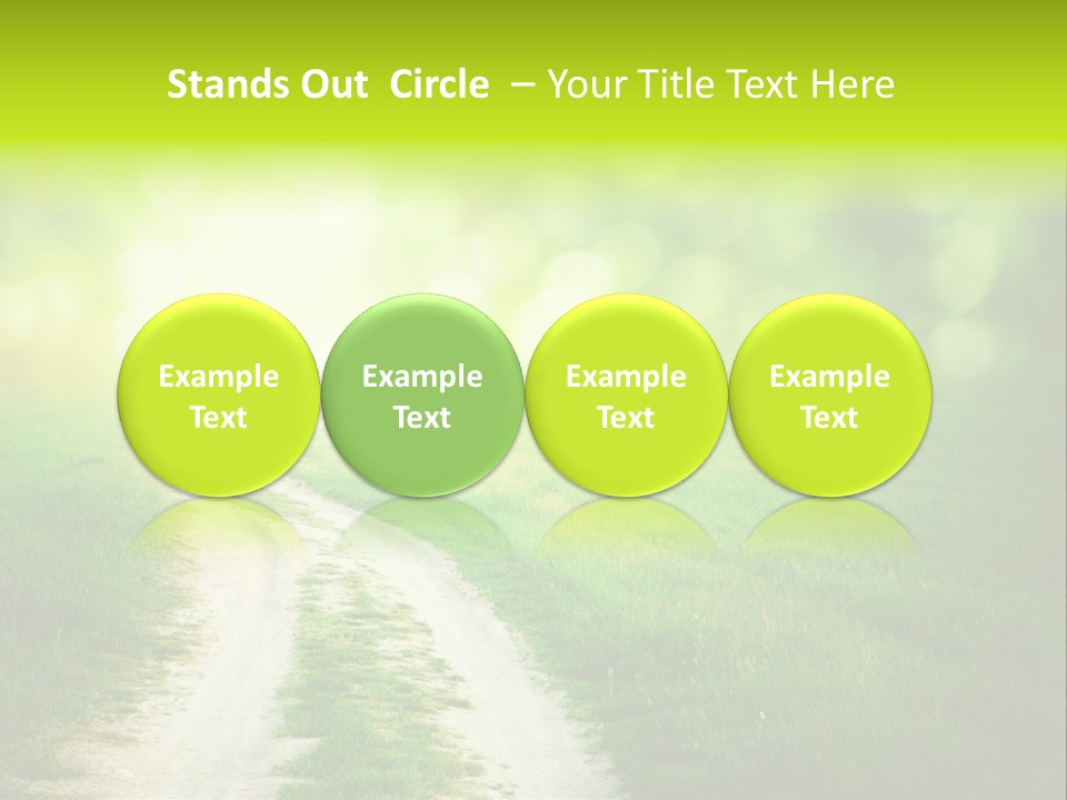 Nature Pasture Outdoors PowerPoint Template