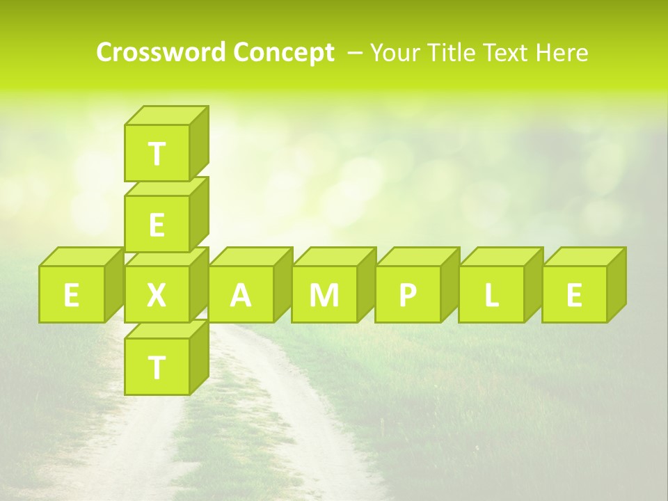 Nature Pasture Outdoors PowerPoint Template