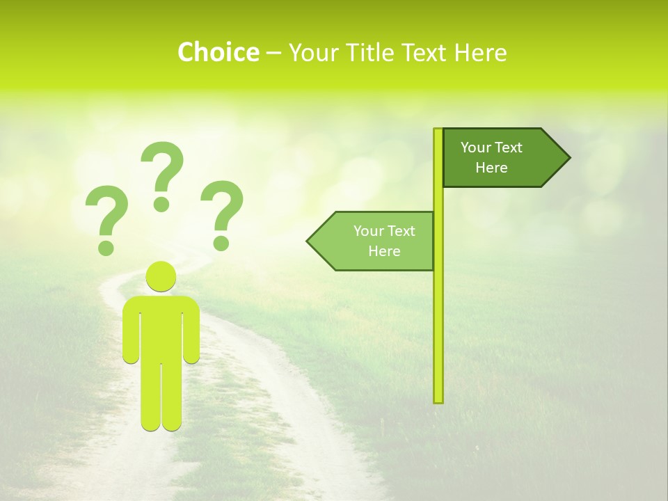 Nature Pasture Outdoors PowerPoint Template