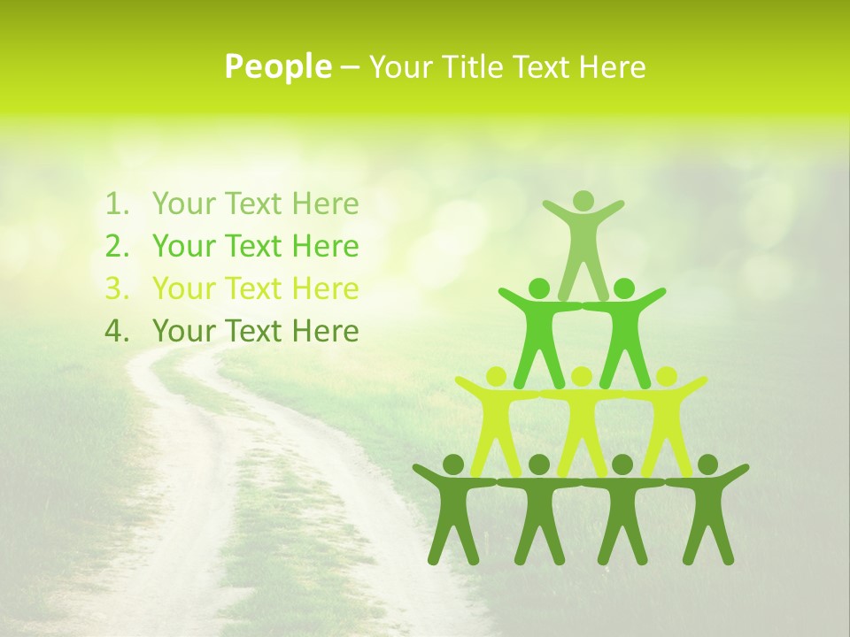 Nature Pasture Outdoors PowerPoint Template