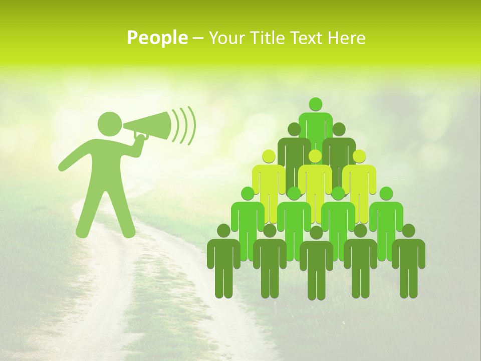 Nature Pasture Outdoors PowerPoint Template