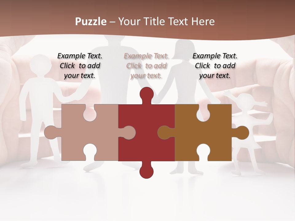 Safe Figure Partnership PowerPoint Template