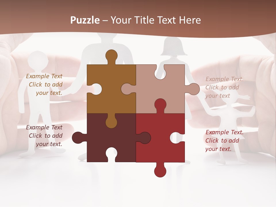 Safe Figure Partnership PowerPoint Template