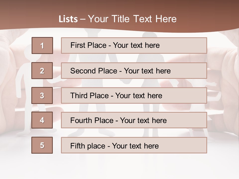 Safe Figure Partnership PowerPoint Template