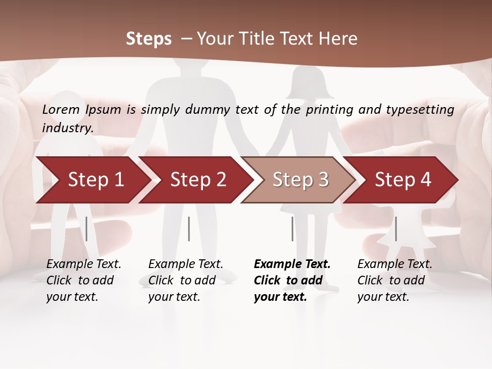 Safe Figure Partnership PowerPoint Template
