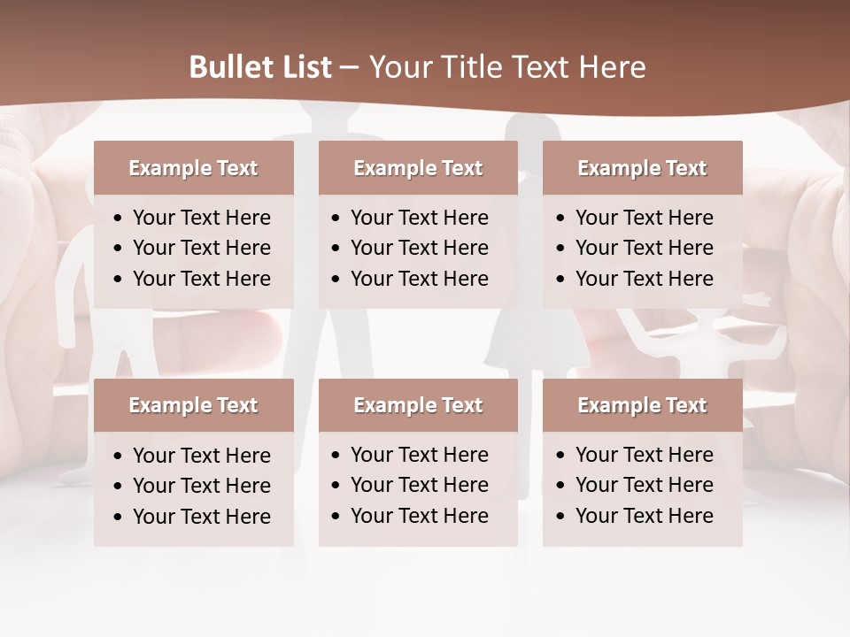 Safe Figure Partnership PowerPoint Template