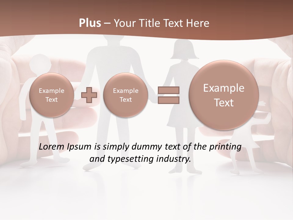 Safe Figure Partnership PowerPoint Template