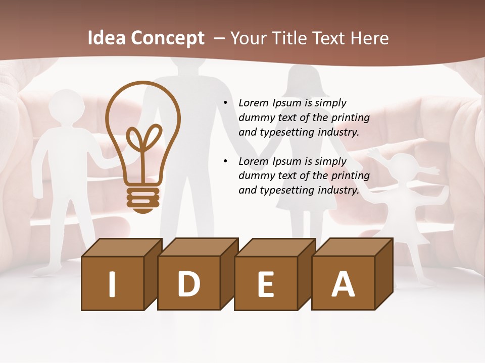 Safe Figure Partnership PowerPoint Template