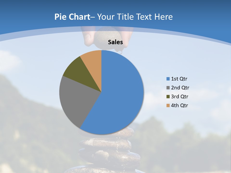 Fragility Symbol Pile PowerPoint Template