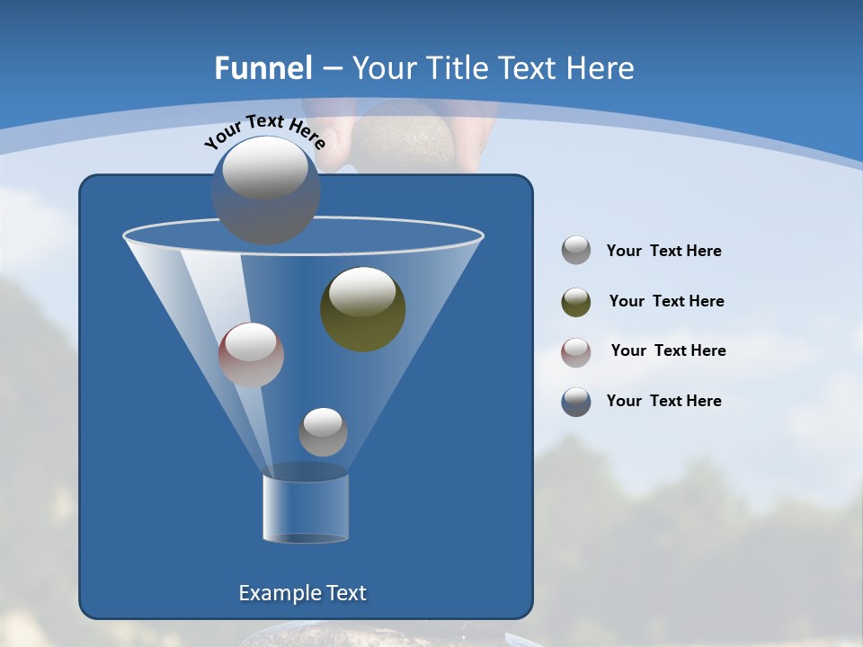 Fragility Symbol Pile PowerPoint Template