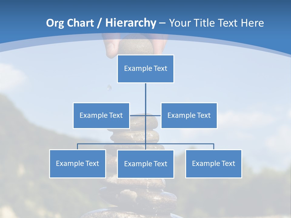 Fragility Symbol Pile PowerPoint Template