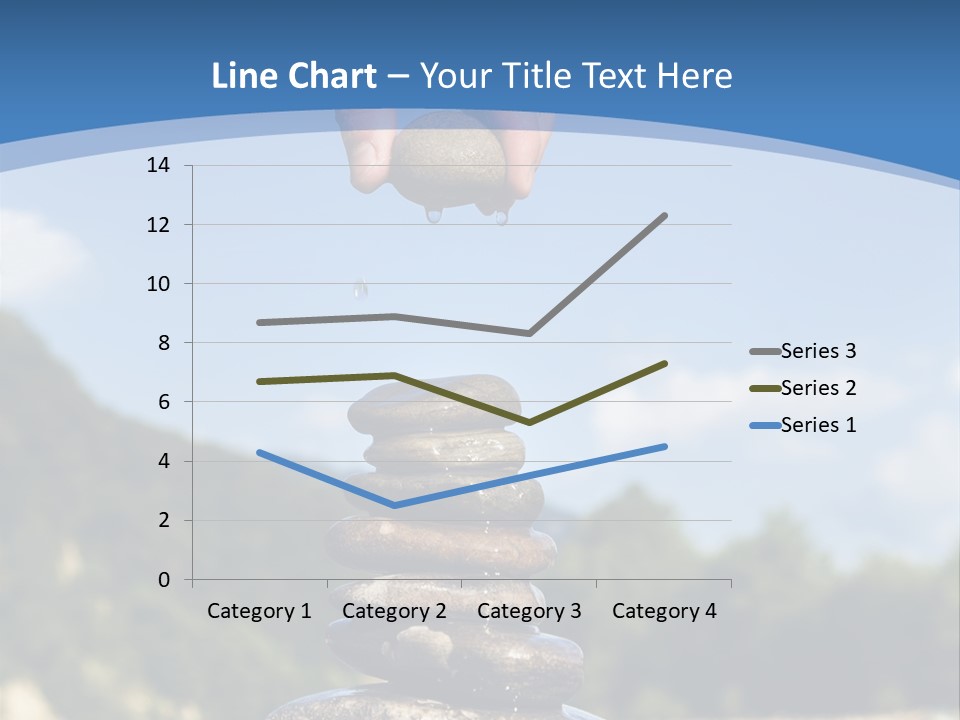 Fragility Symbol Pile PowerPoint Template