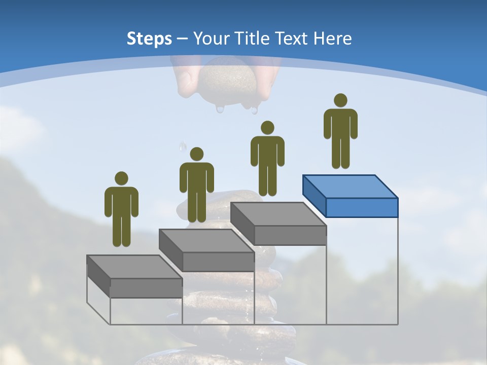 Fragility Symbol Pile PowerPoint Template