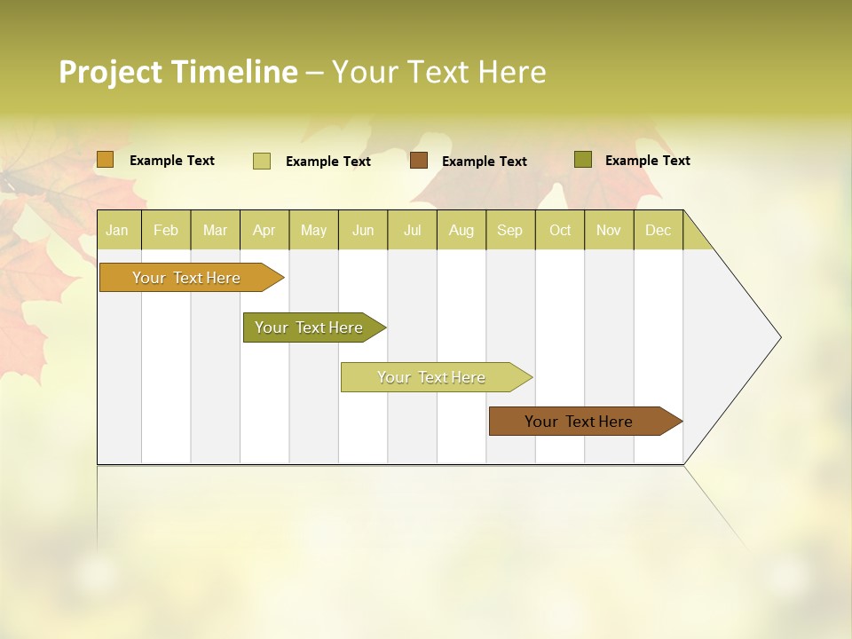 Natural Border Cover PowerPoint Template