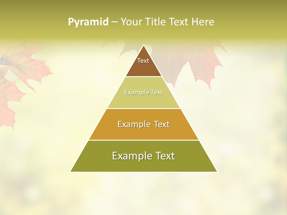 Natural Border Cover PowerPoint Template