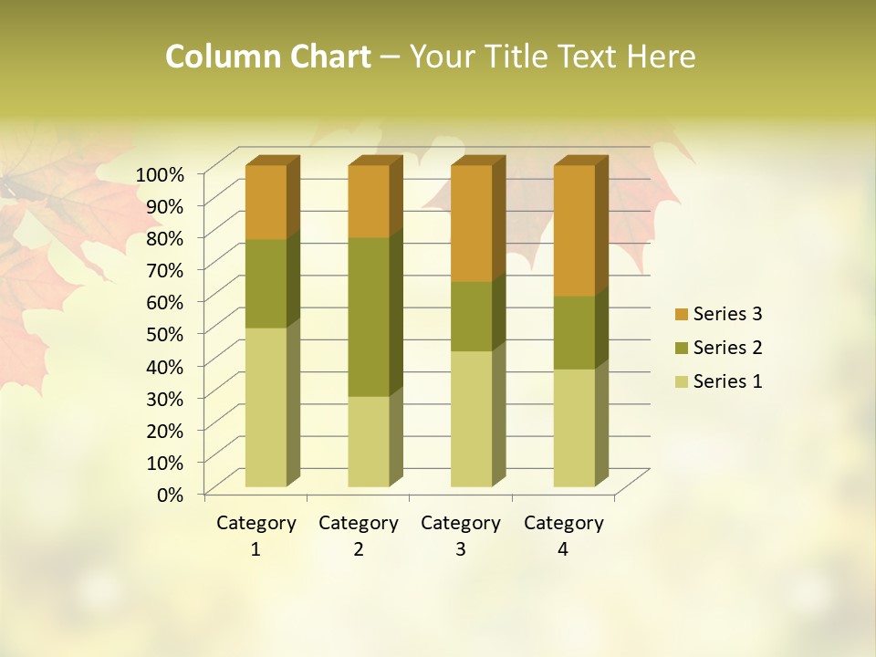 Natural Border Cover PowerPoint Template