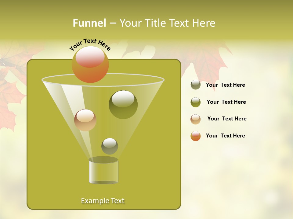 Natural Border Cover PowerPoint Template