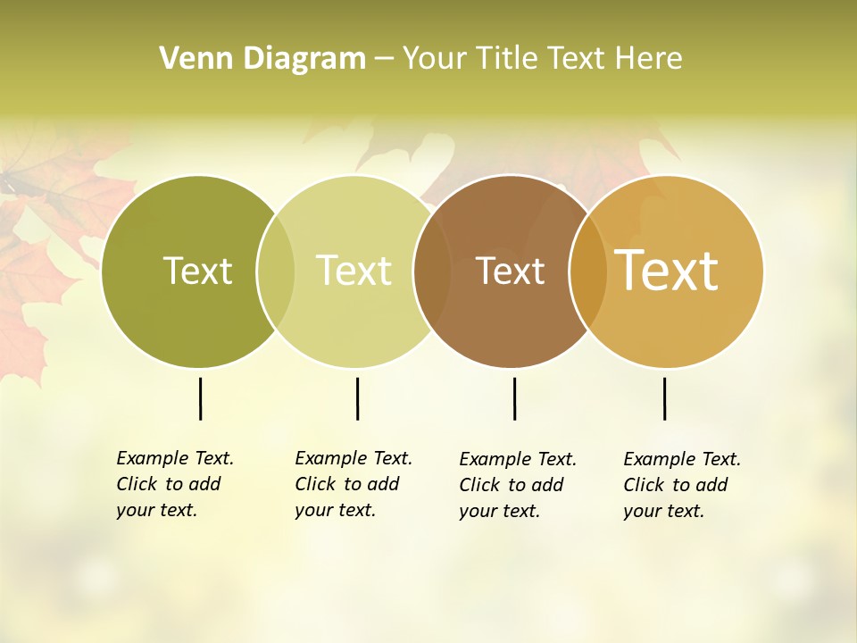 Natural Border Cover PowerPoint Template