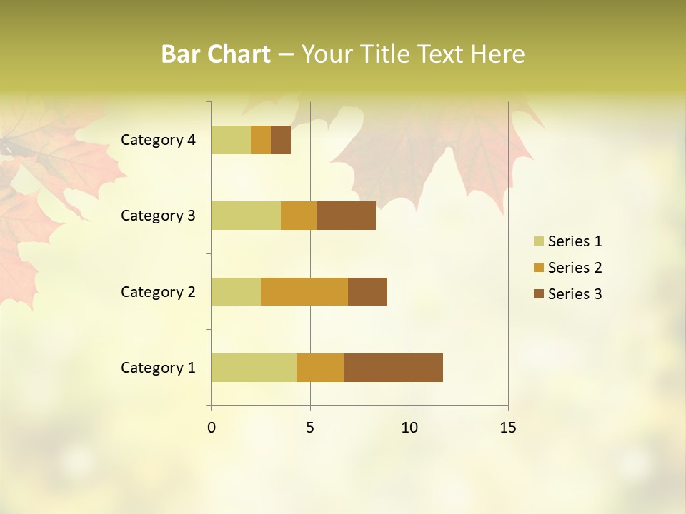 Natural Border Cover PowerPoint Template